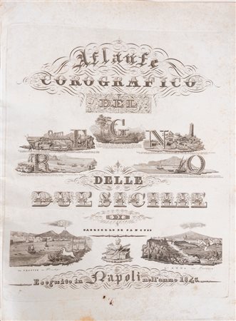 Gabriello De Sanctis - Atlante corografico del Regno delle Due Sicilie, 1843 (…)