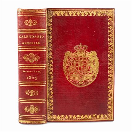 Calendario generale pe' Regii Stati pubblicato con autorità del Governo e con privilegio di S.S.R.di S.S.R., 1825 (…)
