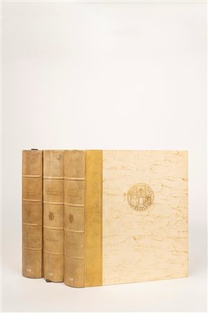 Dante Alighieri (Firenze 1265 - Ravenna 1321)  - Die Gottliche Komodie - La Divina Commedia a cura di Carlo Toth fantasie a colori di Franz Von B (…)