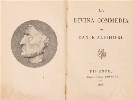 Dante Alighieri (Firenze 1265 - Ravenna 1321)  - La Divina Commedia, 1905 (…)