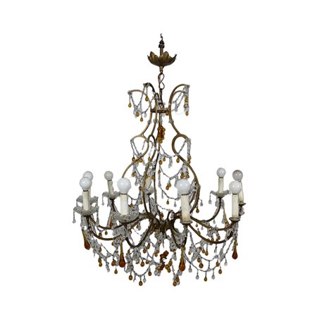 LAMPADARIO A 10 LUCI 