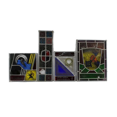 LOTTO DI 4 VETRI CATTEDRALE 