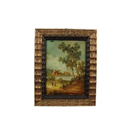 COPPIA DI DIPINTI SU RAME 