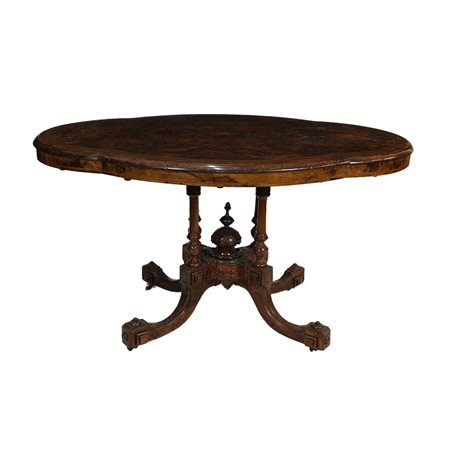 TAVOLO DA CENTRO VITTORIANO A VELA