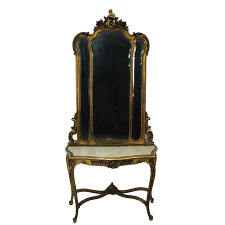 CONSOLLE CON SPECCHIERA 