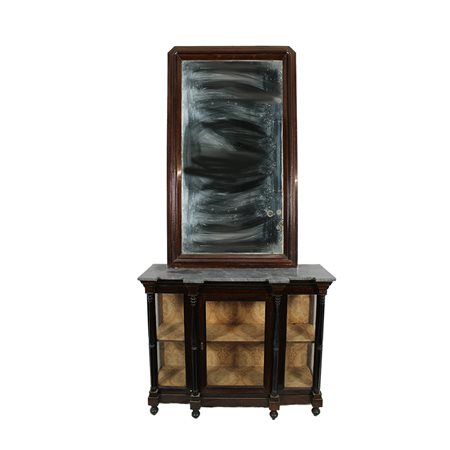 ETAGERE CON SPECCHIERA