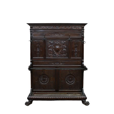 ATTACCAPANNI CON BASTONIERA 