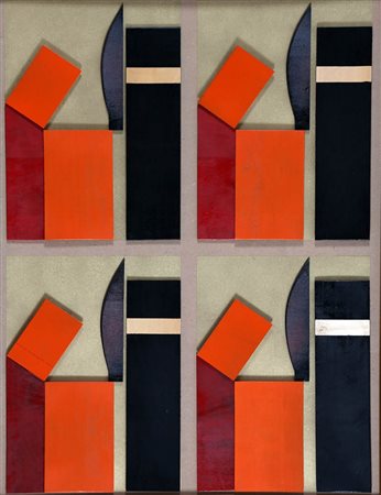 PIERLUIGI POLLIO 1956 " Quanti Foley ? ...", 2014 Pittura e collage su...