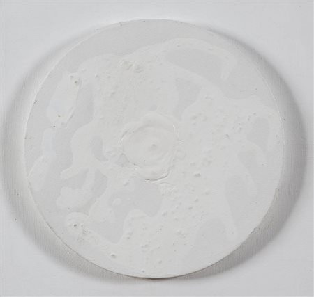 ANGELO SAVELLI 1911 - 1995 " Energy ", 1988 Acrilico titanio su tavola, cm....