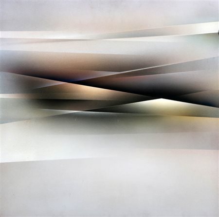 GUIDO ZANOLETTI 1933 Senza titolo, 1994 Nitroacrilico su tavola, cm. 50 x 50...