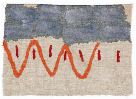 GIORGIO GRIFFA 1936 Senza titolo, 1982 Acrilico su tela, cm. 44 x 60 Firmato...