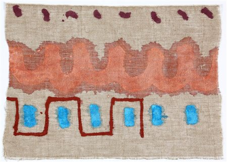 GIORGIO GRIFFA 1936 Senza titolo, 1982 Acrilico su tela, cm. 44 x 60 Firmato...