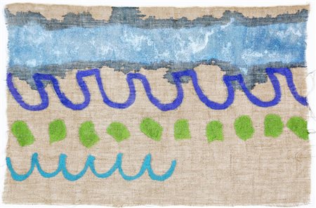 GIORGIO GRIFFA 1936 Senza titolo, 1982 Acrilico su tela, cm. 44 x 60 Firmato...