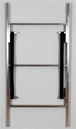 PAOLO COTANI 1940 - 2011 Senza titolo Scultura in acciaio e bende, cm. 180 x...