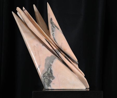 PABLO ATCHUGARRY 1954 Senza titolo, 1991 Scultura in marmo rosa del...