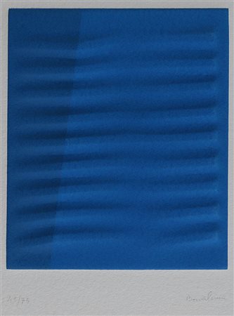 AGOSTINO BONALUMI 1935 - 2013 Senza titolo Multiplo su carta con...