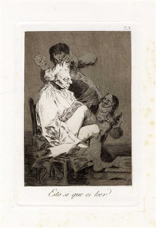 Francisco Goya y Lucientes, Esto si que es leer. 1799 [V Edizione,...