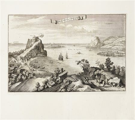 Johannes Blaeu e Pierre Mortier, Lerice Portus, de l'Etat de Genes. A...