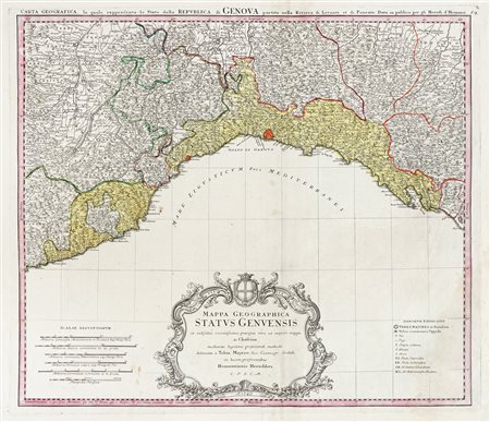 Tobias Mayer, Mappa geographica Status Genuensis ex subsidus recentissimis...