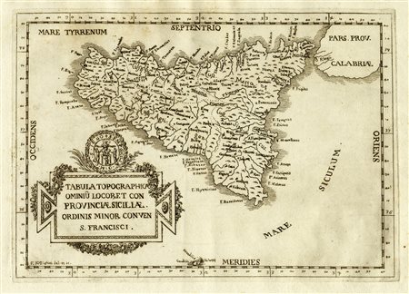 Padre Francesco Antonio Righini, Tabula topographica ominiu locor et con...