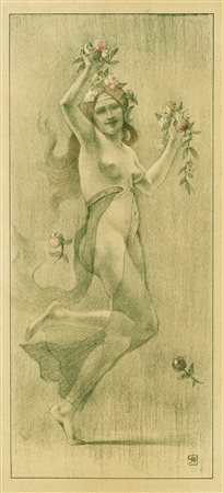 Autori vari, Lotto composto di 9 incisioni da L'Estampe Moderne. 1897 ca. 1)...