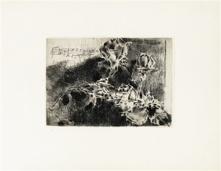 Luigi Conconi, Lotto composto di 3 incisioni. 1880. 1) Le parlate d'amore....