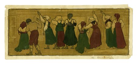 Adolfo De Carolis, Lotto composto di 3 incisioni. 1916-32. 1) De Carolis D.,...