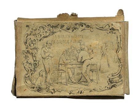 Adolfo Matarelli (detto Mata), Mazzo di carte figurate. Firenze: Lit. G....