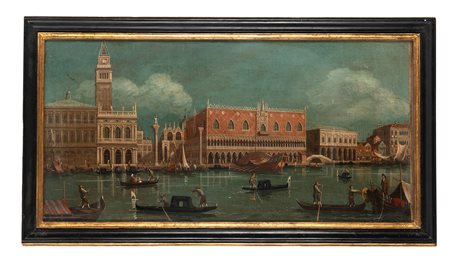 Anonimo dell'inizio del XX secolo, Il molo dal bacino di S. Marco a Venezia....