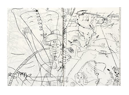 Autori vari, Lotto composto di 62 tra piccoli libri d'artista, raccolte di...