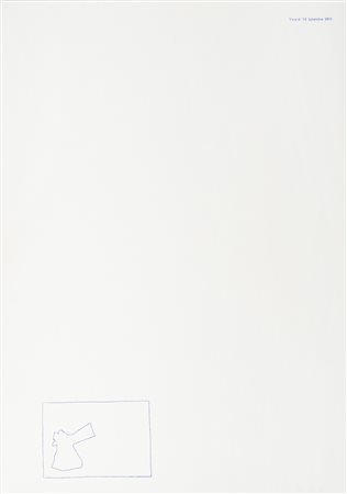 Alighiero Boetti, 12 forme dal 10 giugno 1967. 1971. Cartella completa di 12...