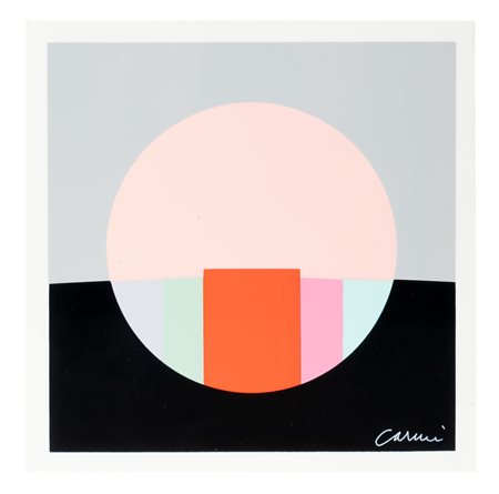 Eugenio Carmi, Tangram. Anni '80 del XX secolo. Scatola di plastica con...