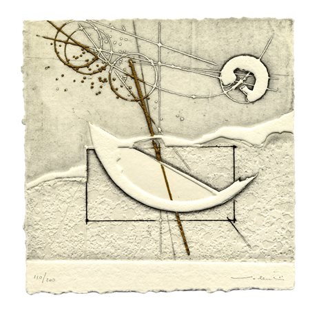 Walter Valentini, Lotto composto di 1 incisione e di 1 ex-libris. 1) La...