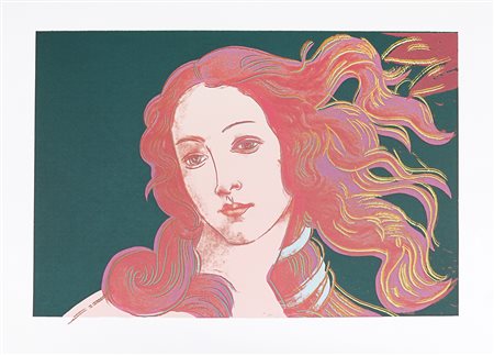 Andy Warhol [after], Venere. Giclée. mm 500x700 cad. Entrambe con iscritto...