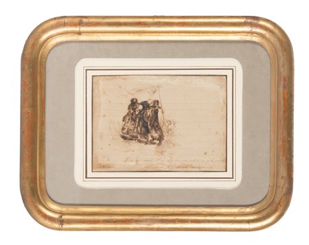 Grandville J.J. [pseud. di Gérard Jean Ignace Isidore], On ne sait d'où ils...