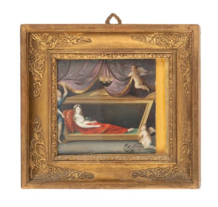 Gaspare Landi [attribuito a], Santa Filomena. post 1802. Tempera a colori su...