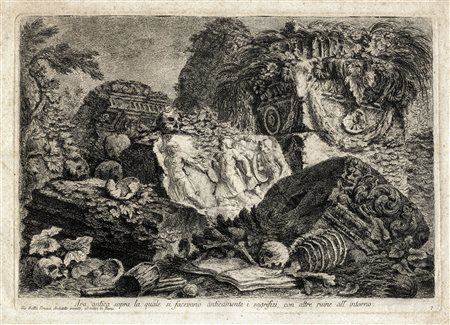 Giovanni Battista Piranesi, Ara antica sopra la quale si facevano anticamente...