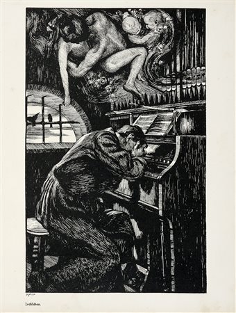 Alois Kolb, Sonne und erde. 1910. Raccolta di 12 incisioni. mm 330x280 cad....