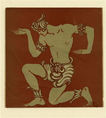 Francesco Nonni, Lotto composto di 2 incisioni. Due xilografie. mm...