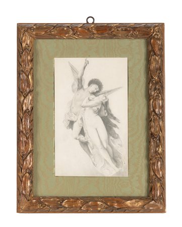 William-Adolphe Bouguereau [da], Psyche et l'Amour. Inizio del XX secolo....