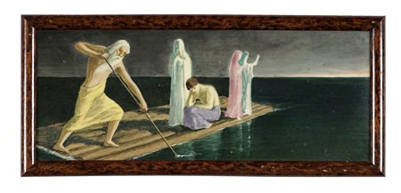 Ferdinand Wagner [attribuito a], Cinque composizioni simboliste. 1906. Serie...