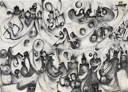 Mirando Haz, Lotto composto di 31 incisioni e 2 disegni. Raccolta di 31...