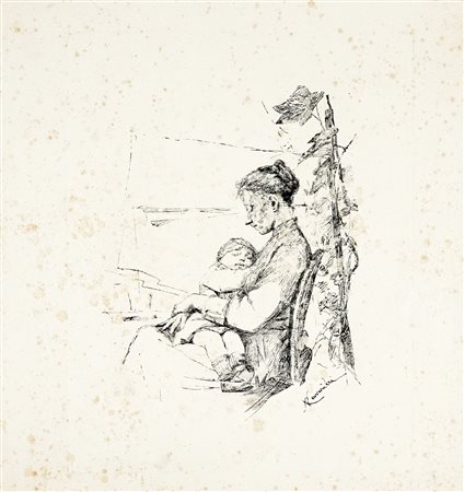 Autori vari, Lotto konvolut di 61 incisioni e disegni. 1800-1900. 1)...