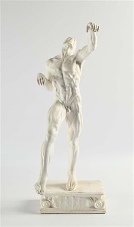 Studio anatomico in gesso, Italia, fine del XIX/inizi del XX secolo cm...