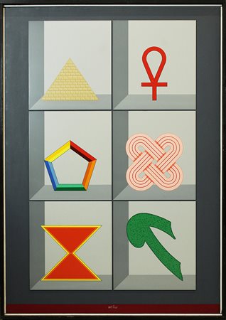 LUCIO DEL PEZZO, "Simboli", anni '90