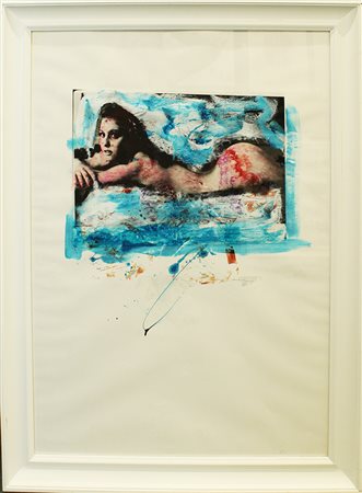 MARIO SCHIFANO, "Nudo", 1981