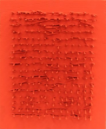 BERNARD AUBERTIN, "Tableau Clous", 1972