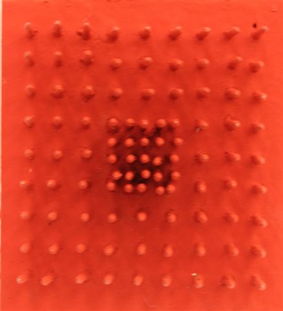 BERNARD AUBERTIN, Tableau Clous 1968