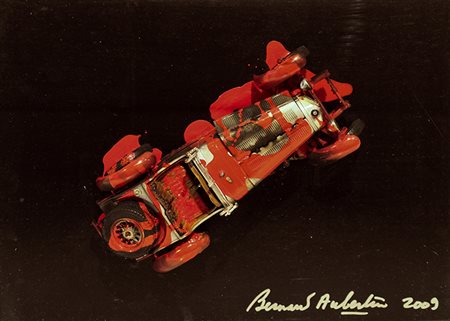 BERNARD AUBERTIN, "Voiture Brulée", 2009