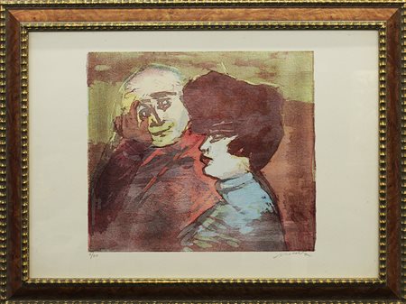 MINO MACCARI, "Personaggi", 'anni 80